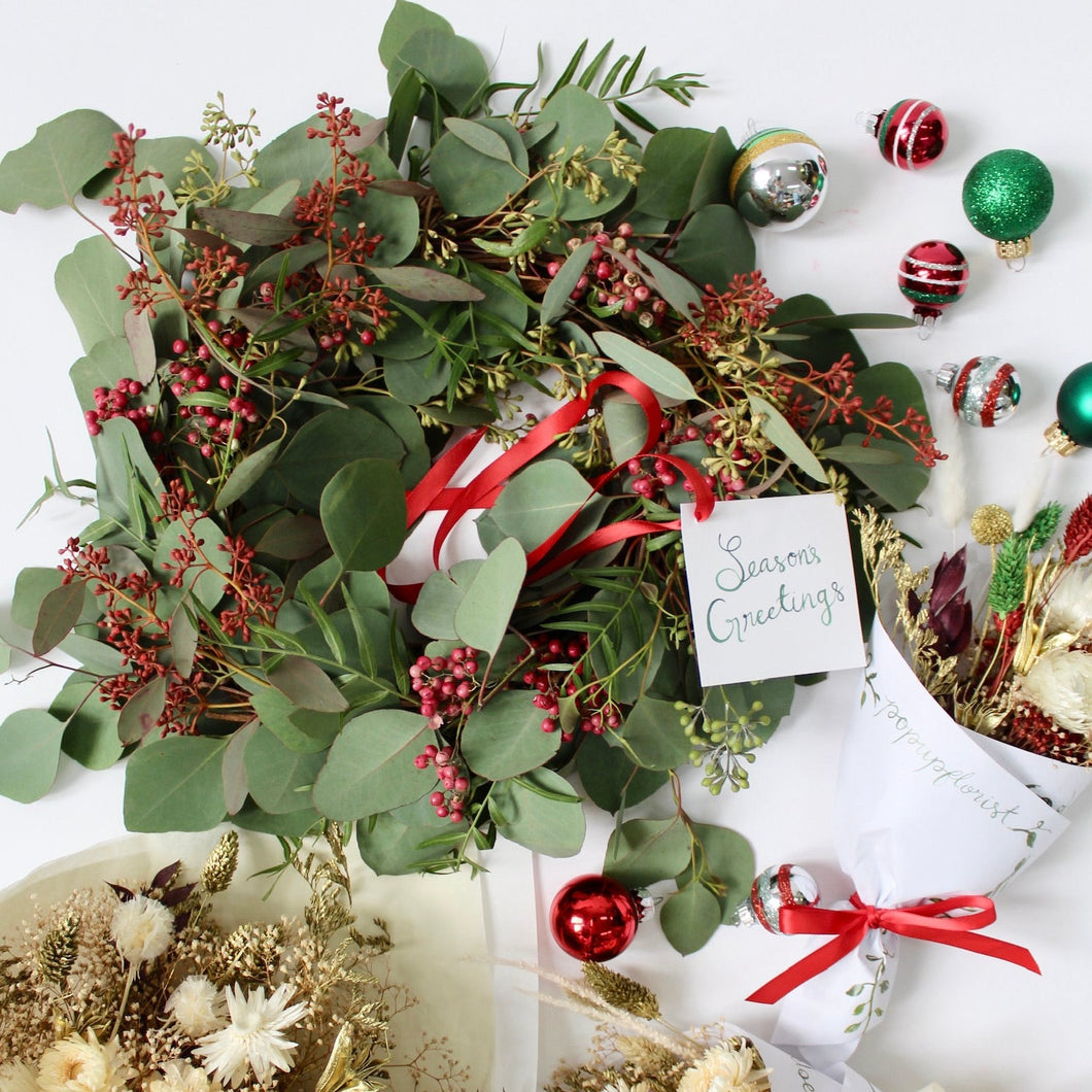 Holiday Wreath Class : December 7th at 5:30PM